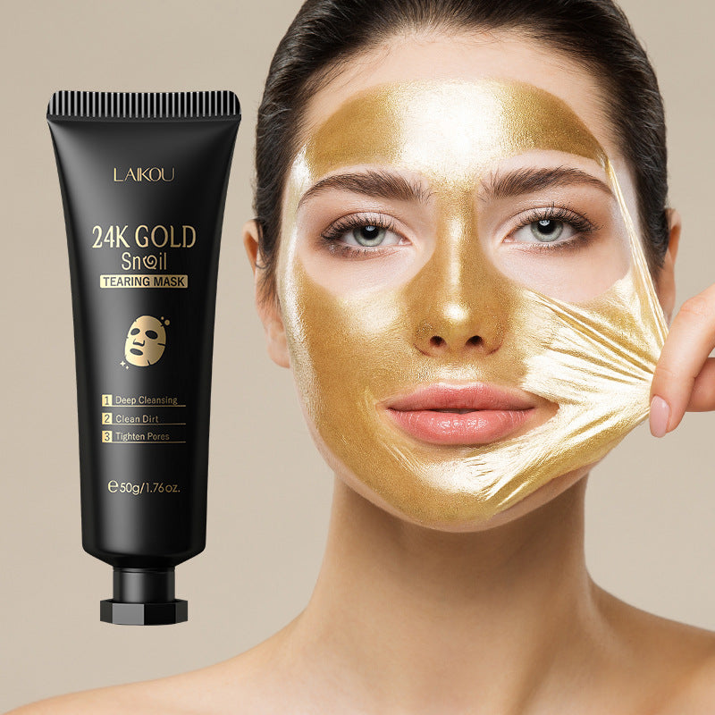 มาสก์ลอกทองคำหอยทาก | Gold Snail Peel-Off Mask