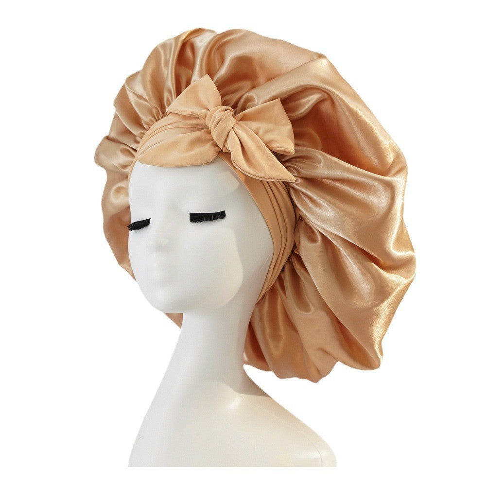 หมวกนอนซาติน | Silk Satin Sleep Bonnet