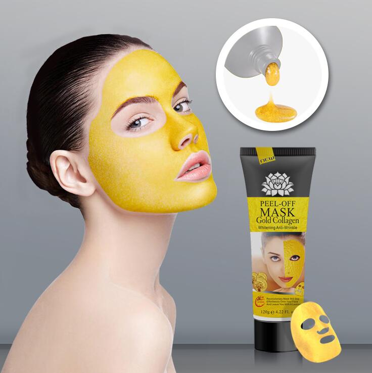 มาสก์ลอกคอลลาเจนทองคำ | Gold Collagen Peel-Off Mask