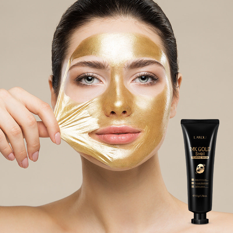 มาสก์ลอกทองคำหอยทาก | Gold Snail Peel-Off Mask