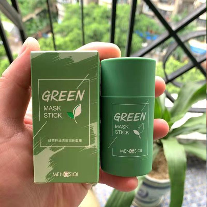มาสก์ดินชาเขียว & มะเขือม่วง | Green Tea & Eggplant Deep Cleansing Clay Mask
