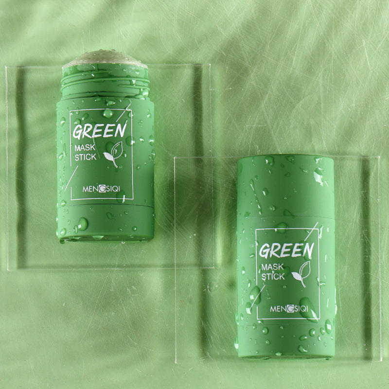 มาสก์ดินชาเขียว & มะเขือม่วง | Green Tea & Eggplant Deep Cleansing Clay Mask