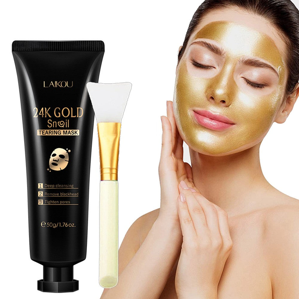 มาสก์ลอกทองคำหอยทาก | Gold Snail Peel-Off Mask