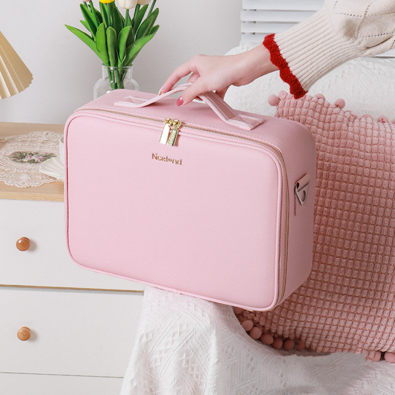กระเป๋าเครื่องสำอาง LED อัจฉริยะพร้อมกระจก | Smart LED Cosmetic Case with Mirror