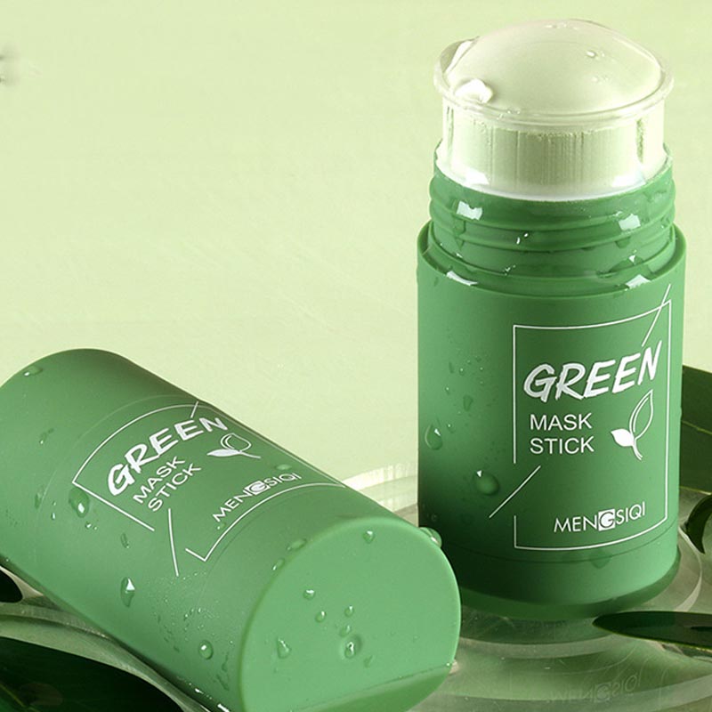 มาสก์ดินชาเขียว & มะเขือม่วง | Green Tea & Eggplant Deep Cleansing Clay Mask