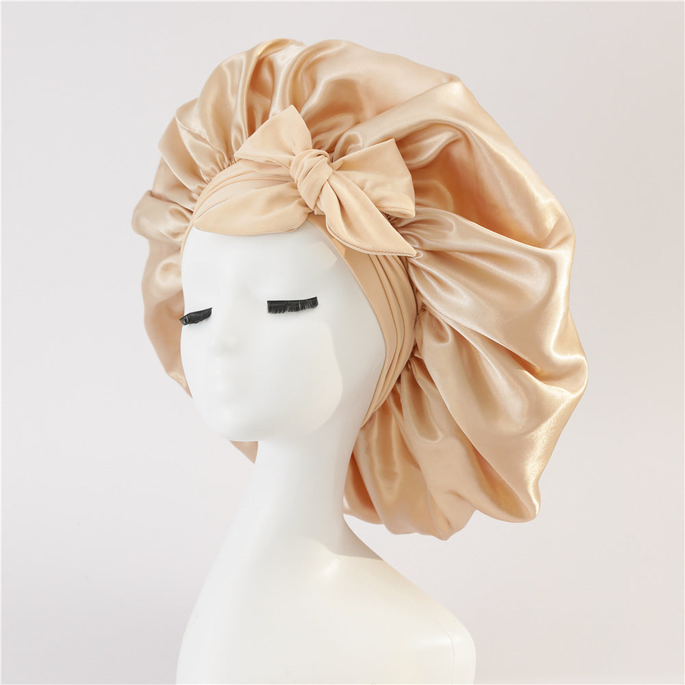 หมวกนอนซาติน | Silk Satin Sleep Bonnet
