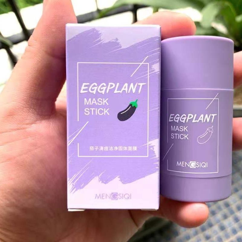 มาสก์ดินชาเขียว & มะเขือม่วง | Green Tea & Eggplant Deep Cleansing Clay Mask