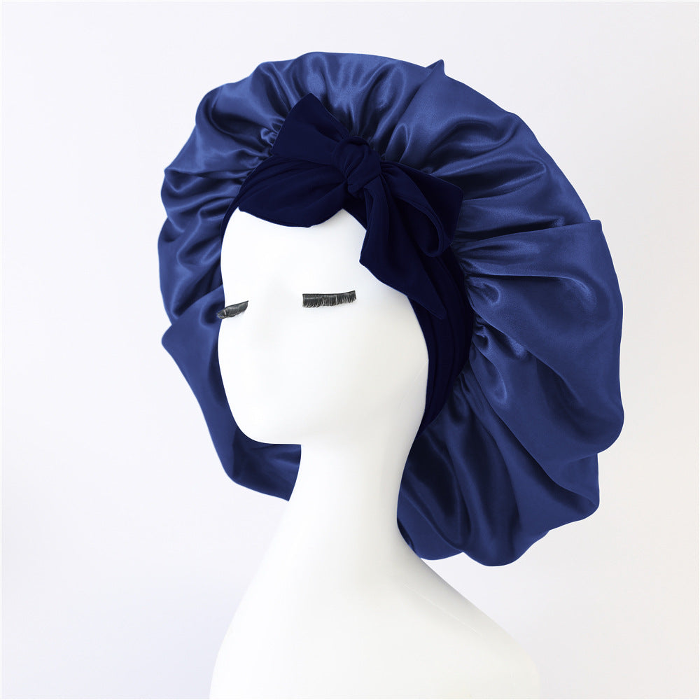 หมวกนอนซาติน | Silk Satin Sleep Bonnet