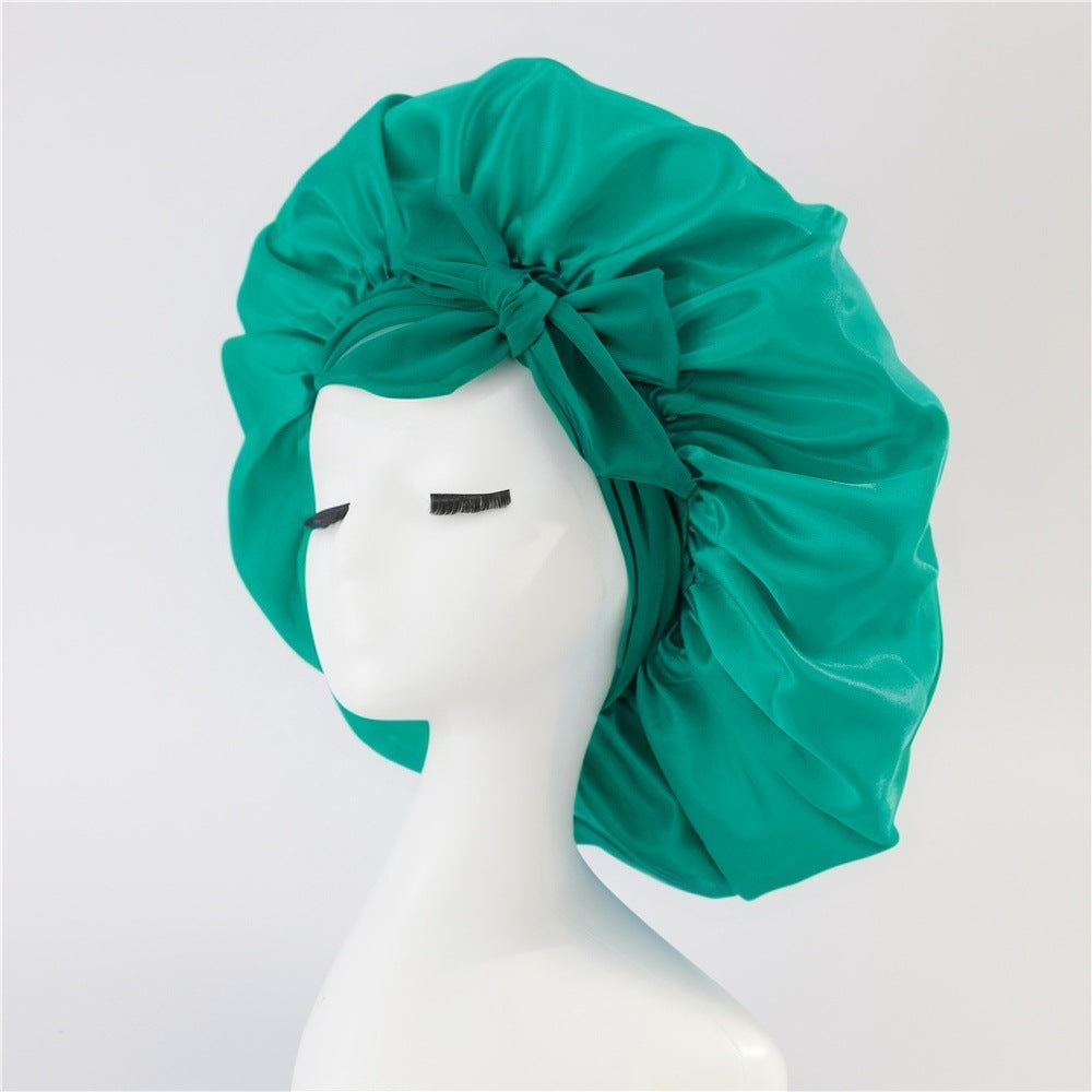 หมวกนอนซาติน | Silk Satin Sleep Bonnet