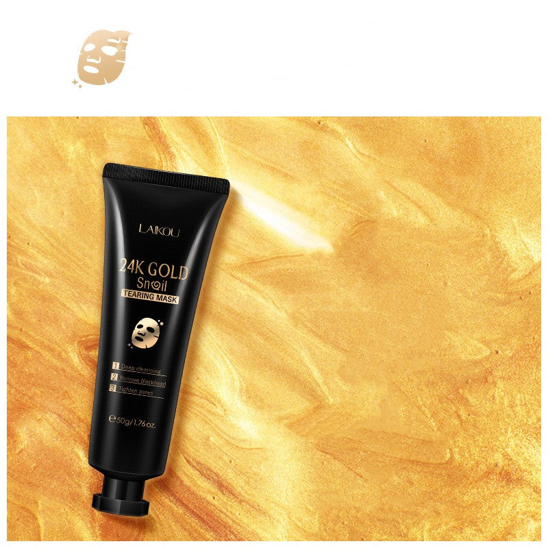 มาสก์ลอกทองคำหอยทาก | Gold Snail Peel-Off Mask