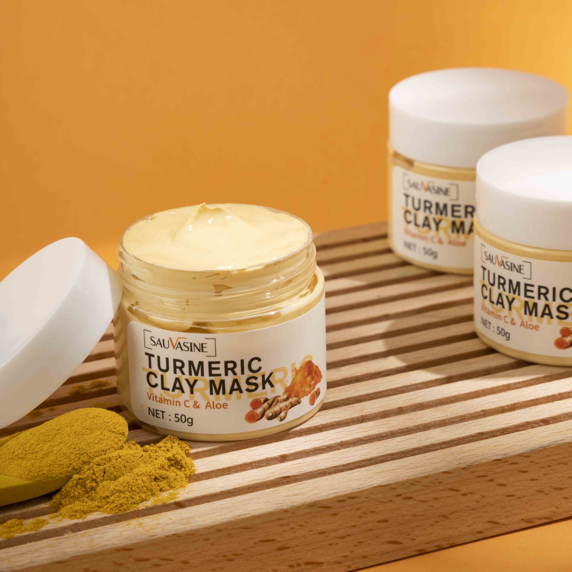 มาสก์ดินขมิ้นชัน | Turmeric Clay Mask