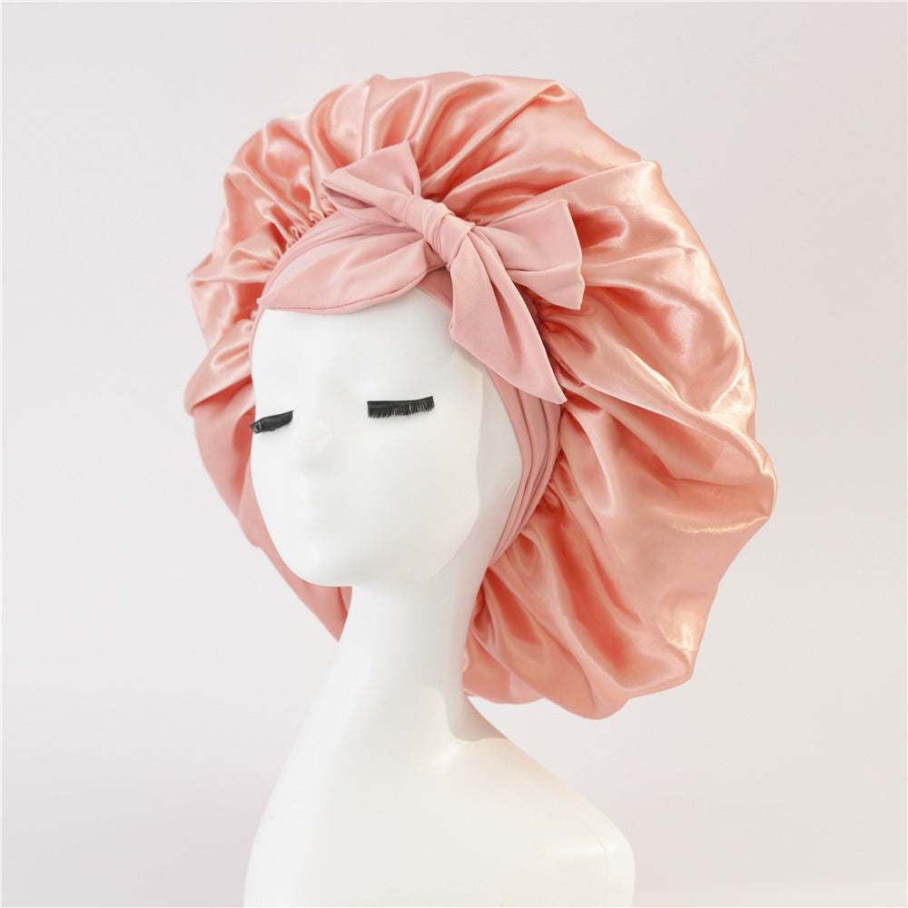 หมวกนอนซาติน | Silk Satin Sleep Bonnet